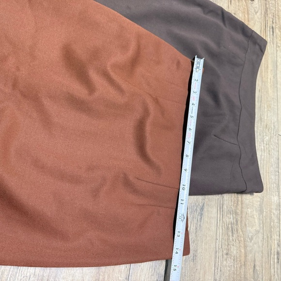 Set of 2 Pendleton Woolen Mills Pencil Skirt Secretary Office/Geek Skirt Size 4 - Picture 9 of 16